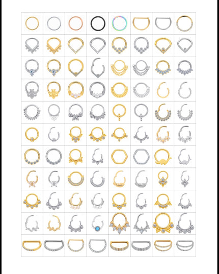 Septum jewelry