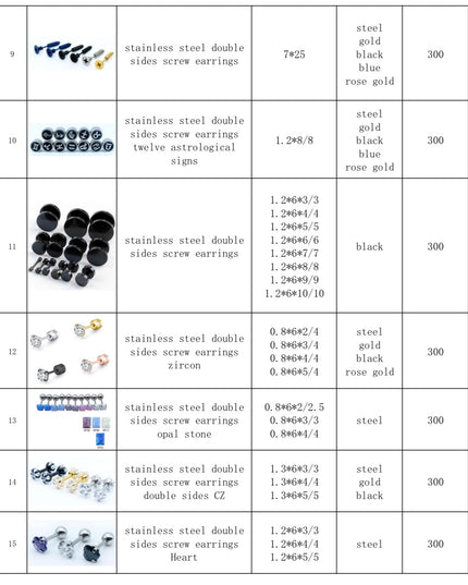 Screw on Earring